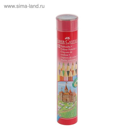Карандаши цв. 12 цв. Faber-Castell FC115826 Карандаши цв. 12 цв. Faber-Castell FC115826