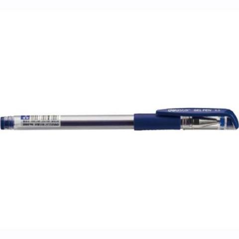 Ручка гелевая Deli E6600BLUE 0.5мм синяя грип