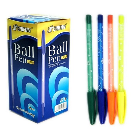 Ручка шариковая 1128 синяя